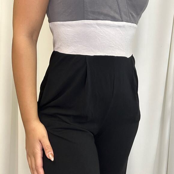 Color Block Jumpsuit size Large - Picture 3 of 5